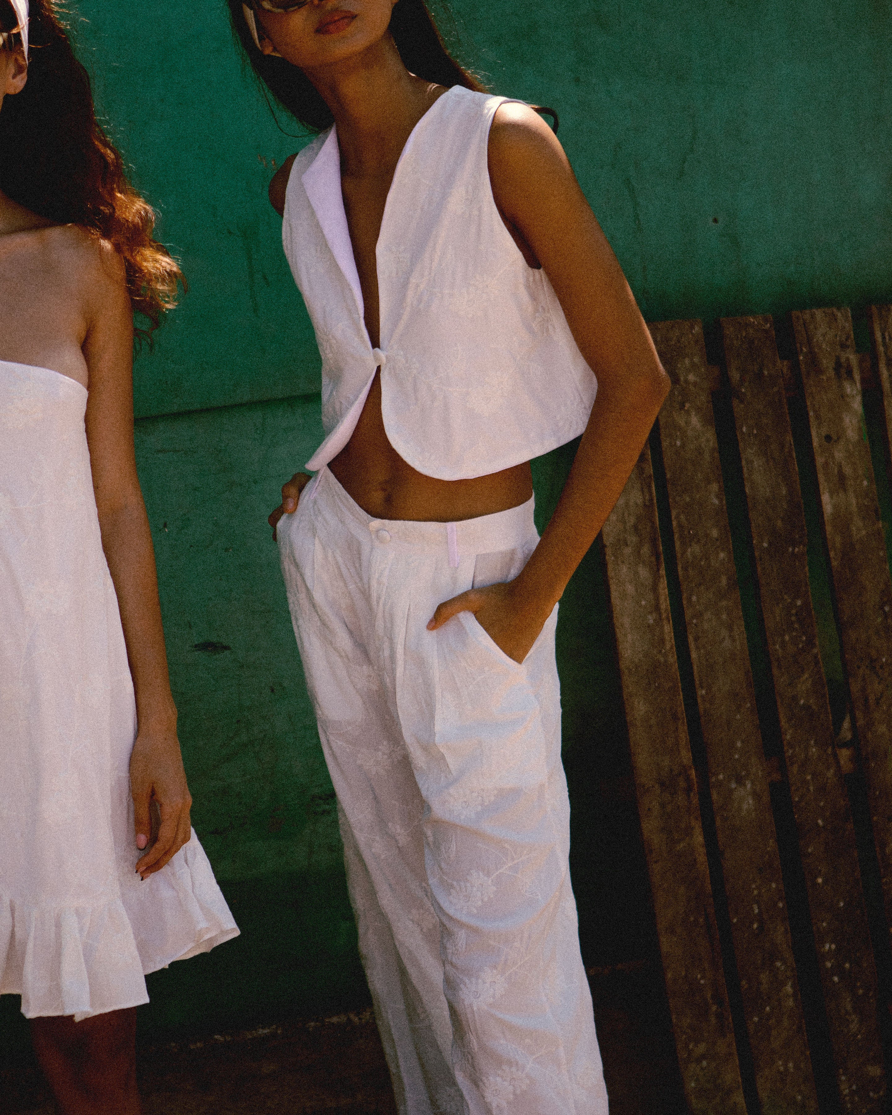 Minca Vest - White