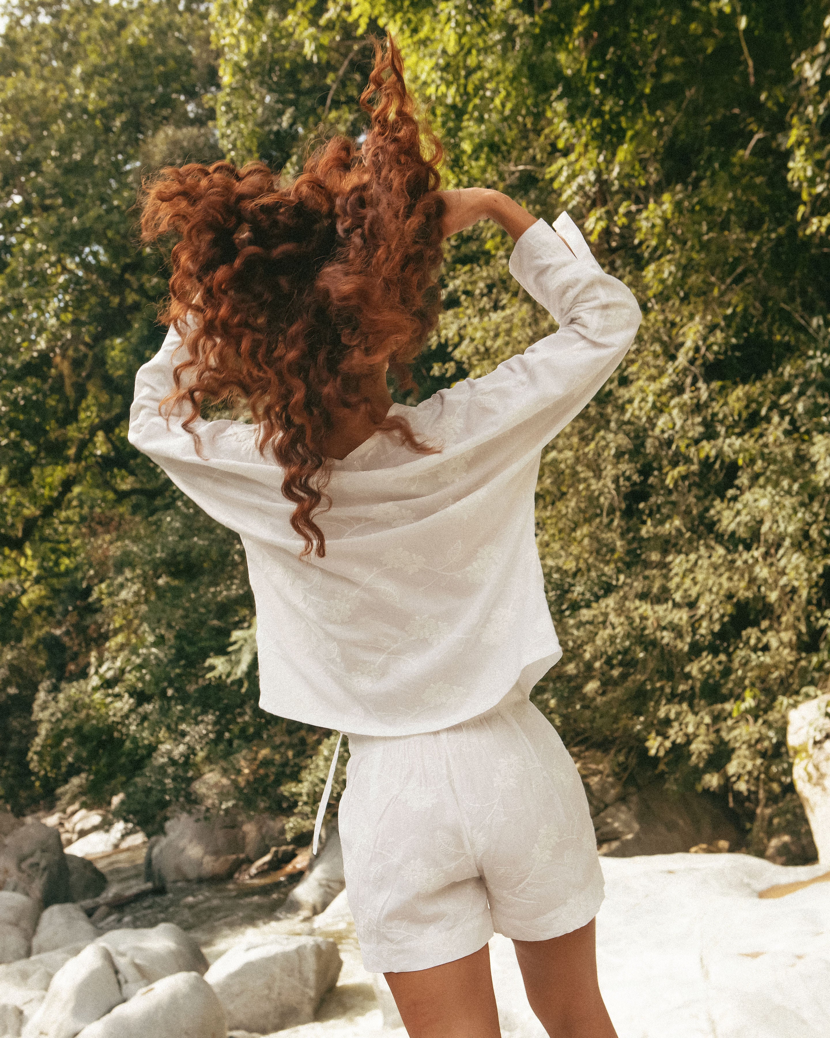 Marina Short - Embroidered