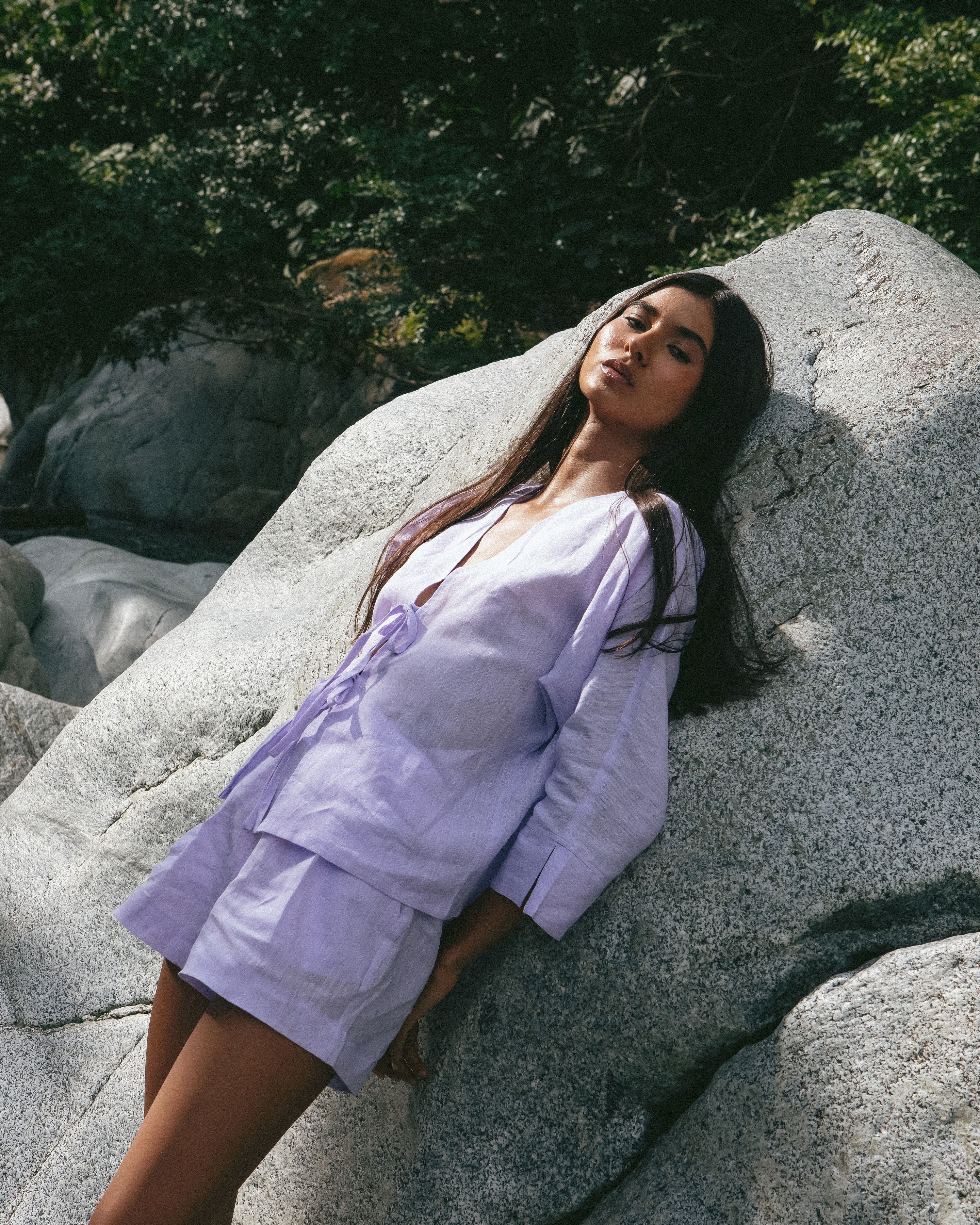Marina Shirt - Lilac
