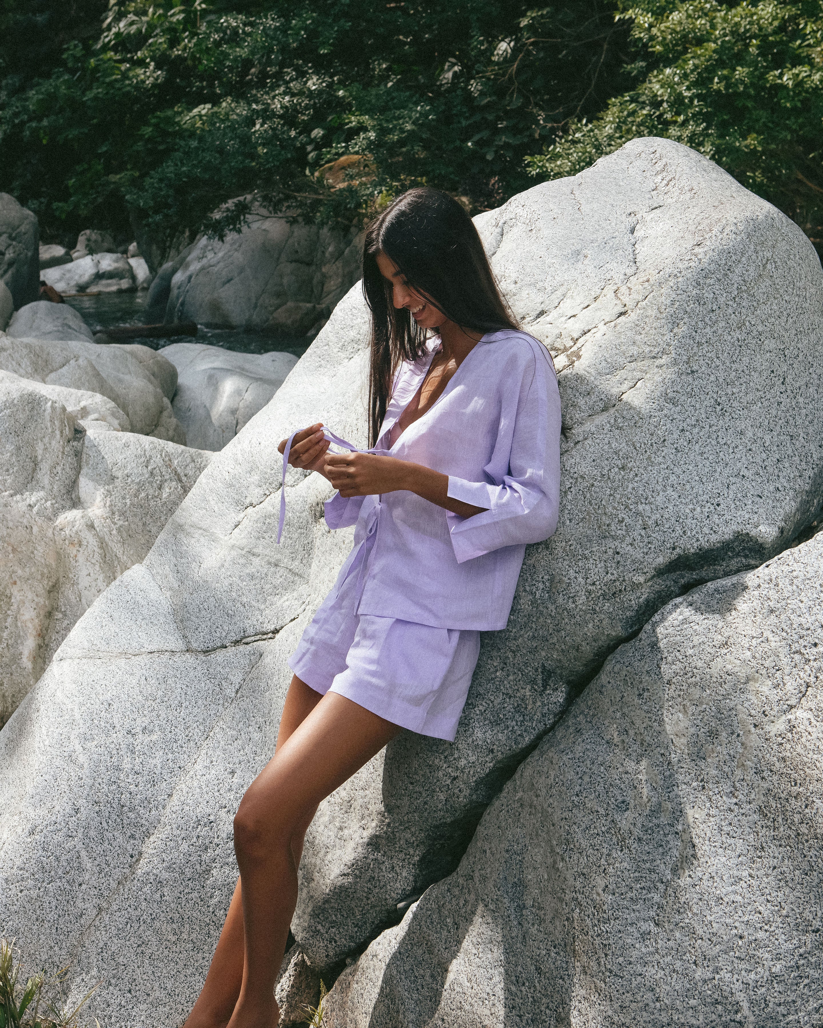 Marina Shirt - Lilac