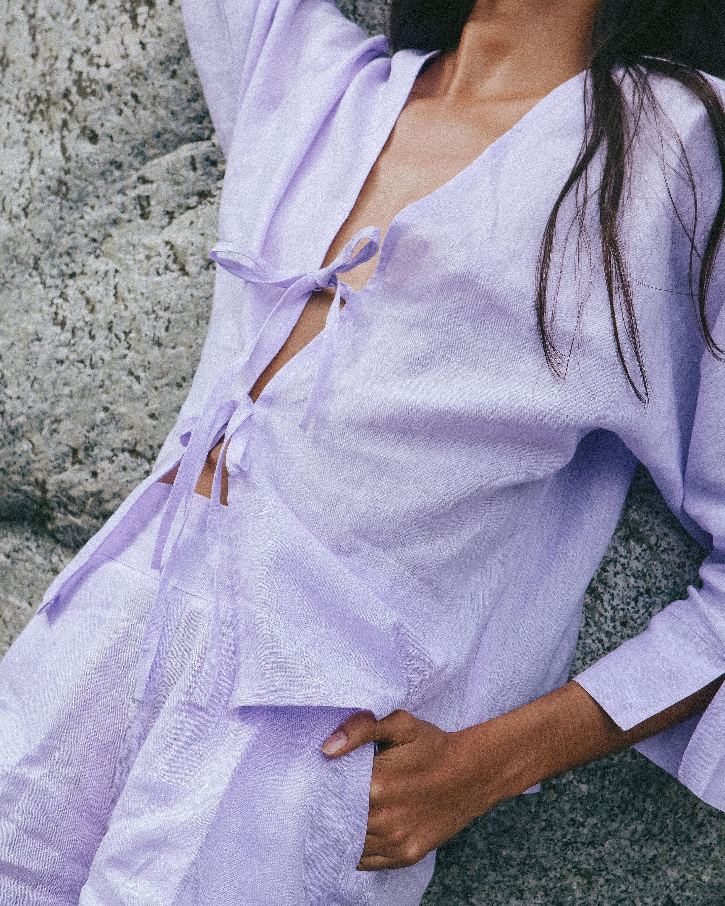 Marina Shirt - Lilac