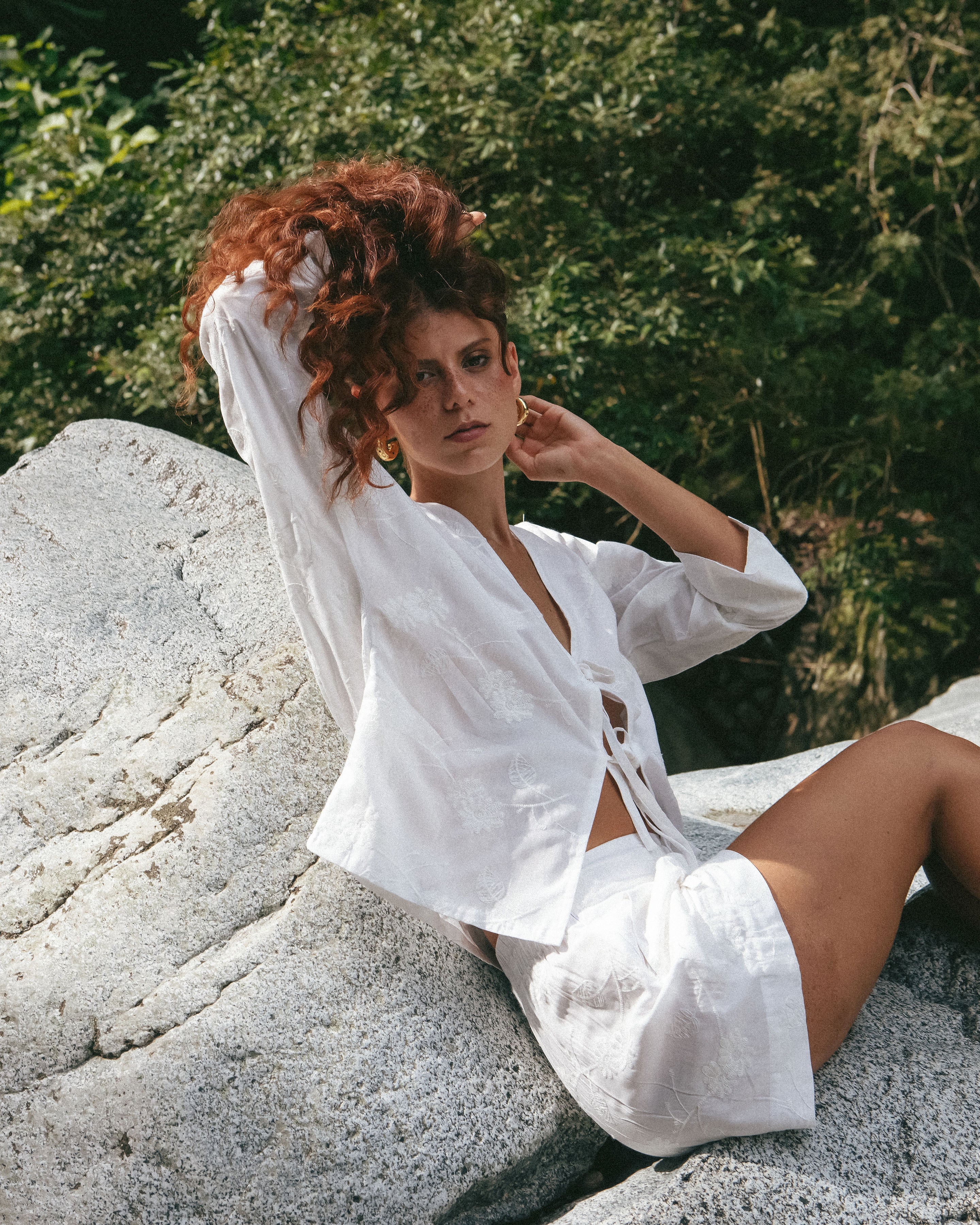 Marina Short - Embroidered