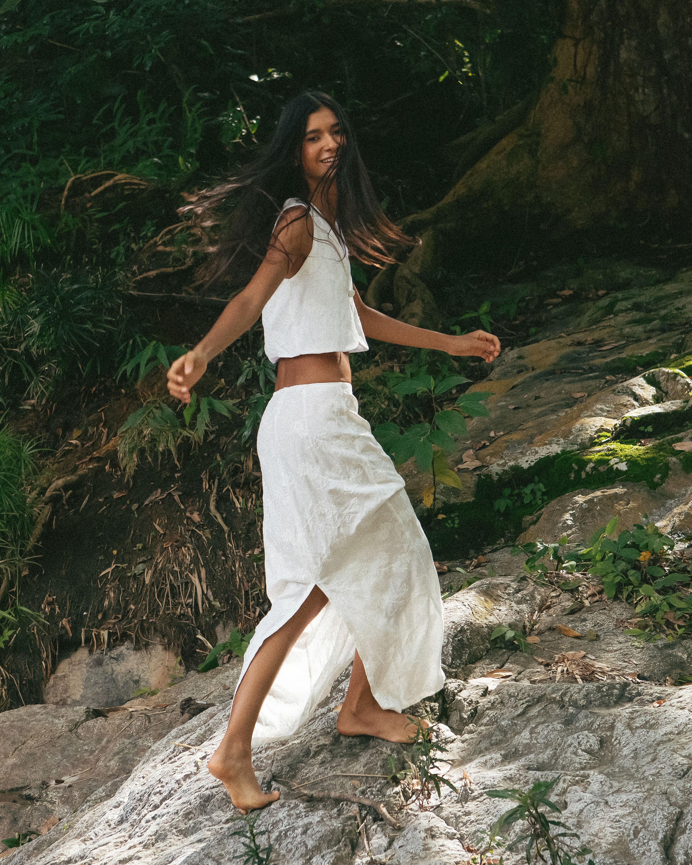 Gaira Skirt - Embroidered