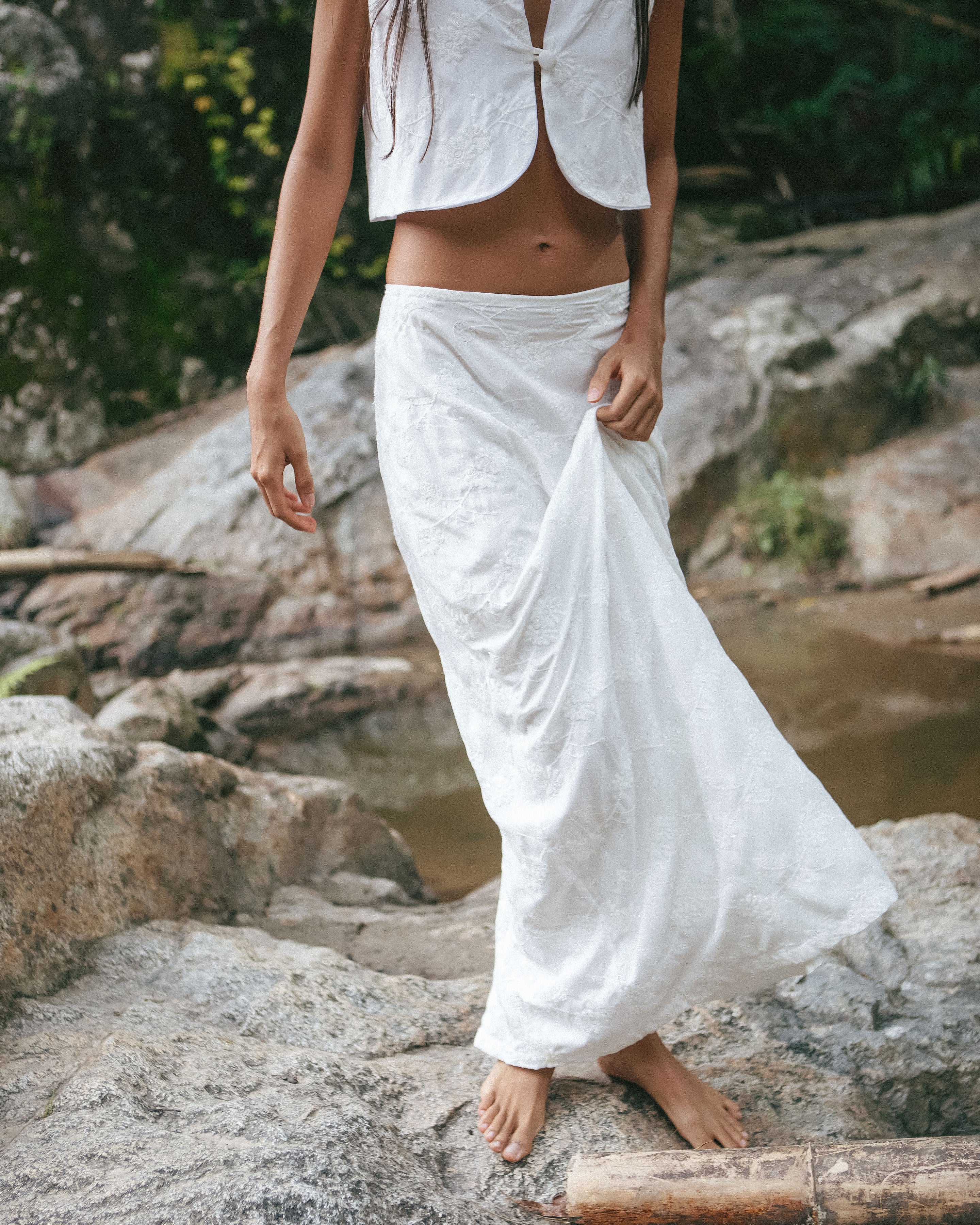 Gaira Skirt - Embroidered