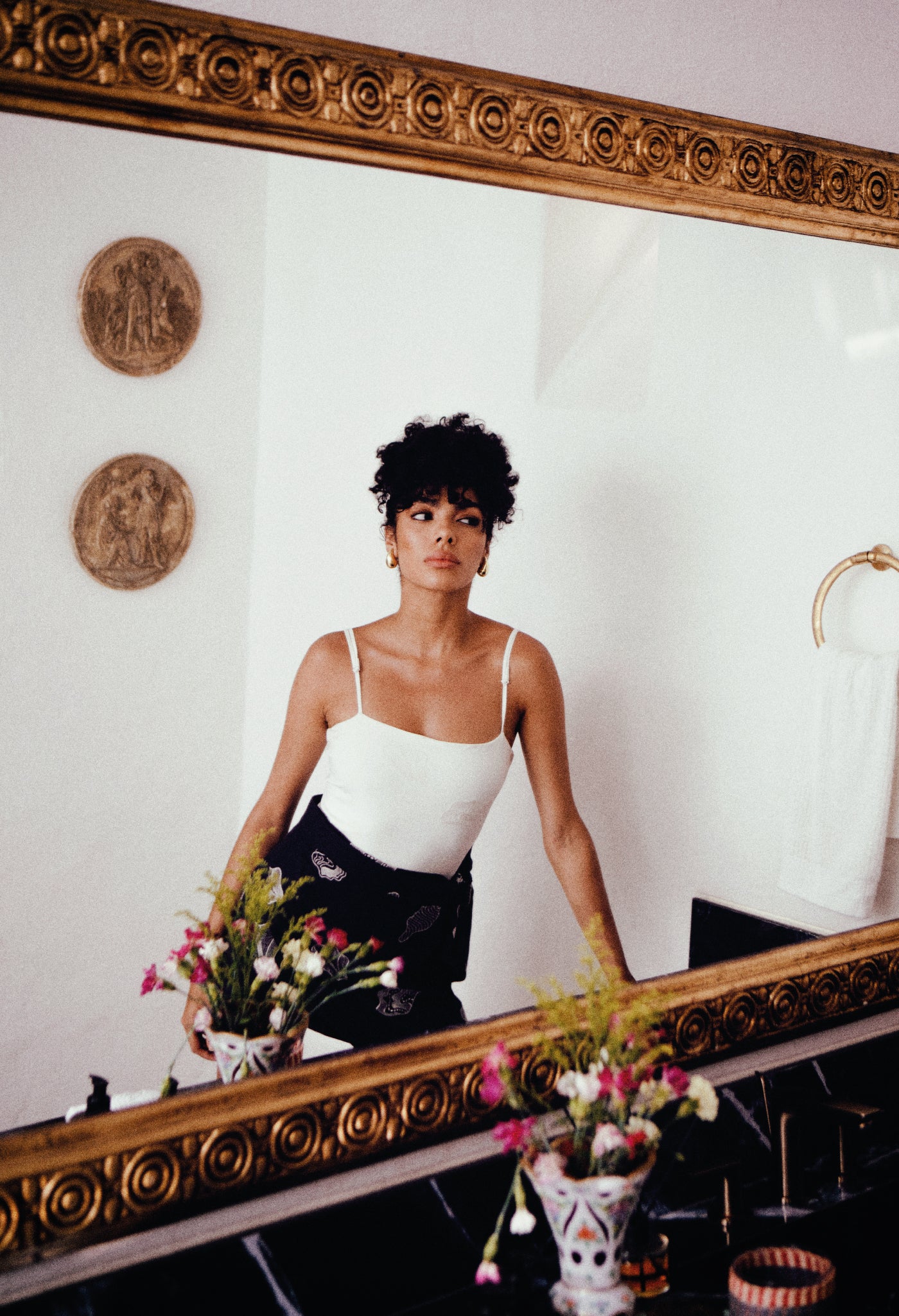 San Diego' Skirt - Navy Blue Cotton