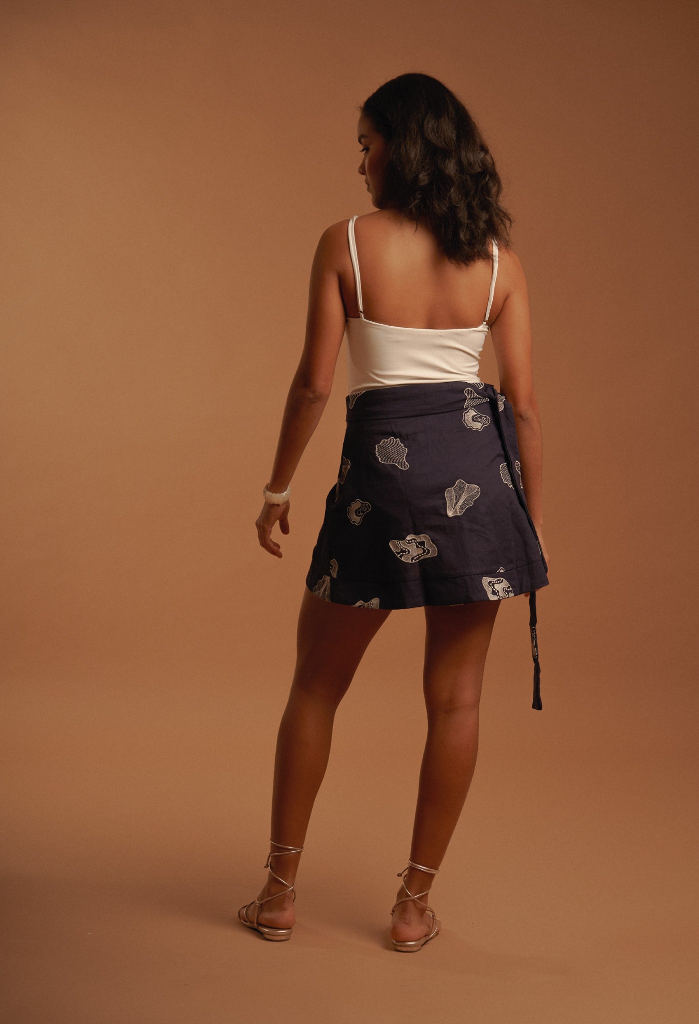 San Diego' Skirt - Navy Blue Touch of Sophistication