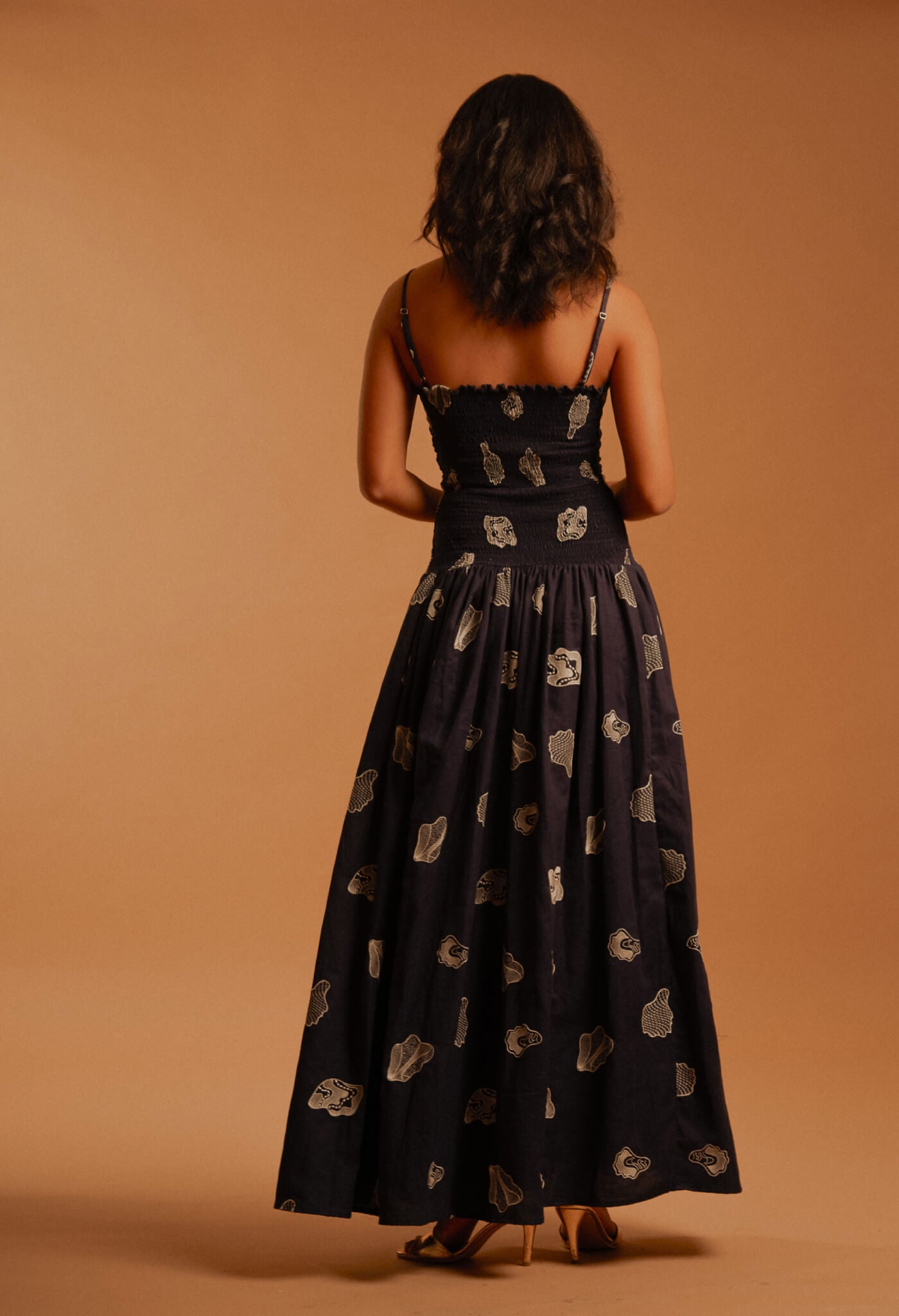 San Pedro Maxi Dress - Navy Blue unique design