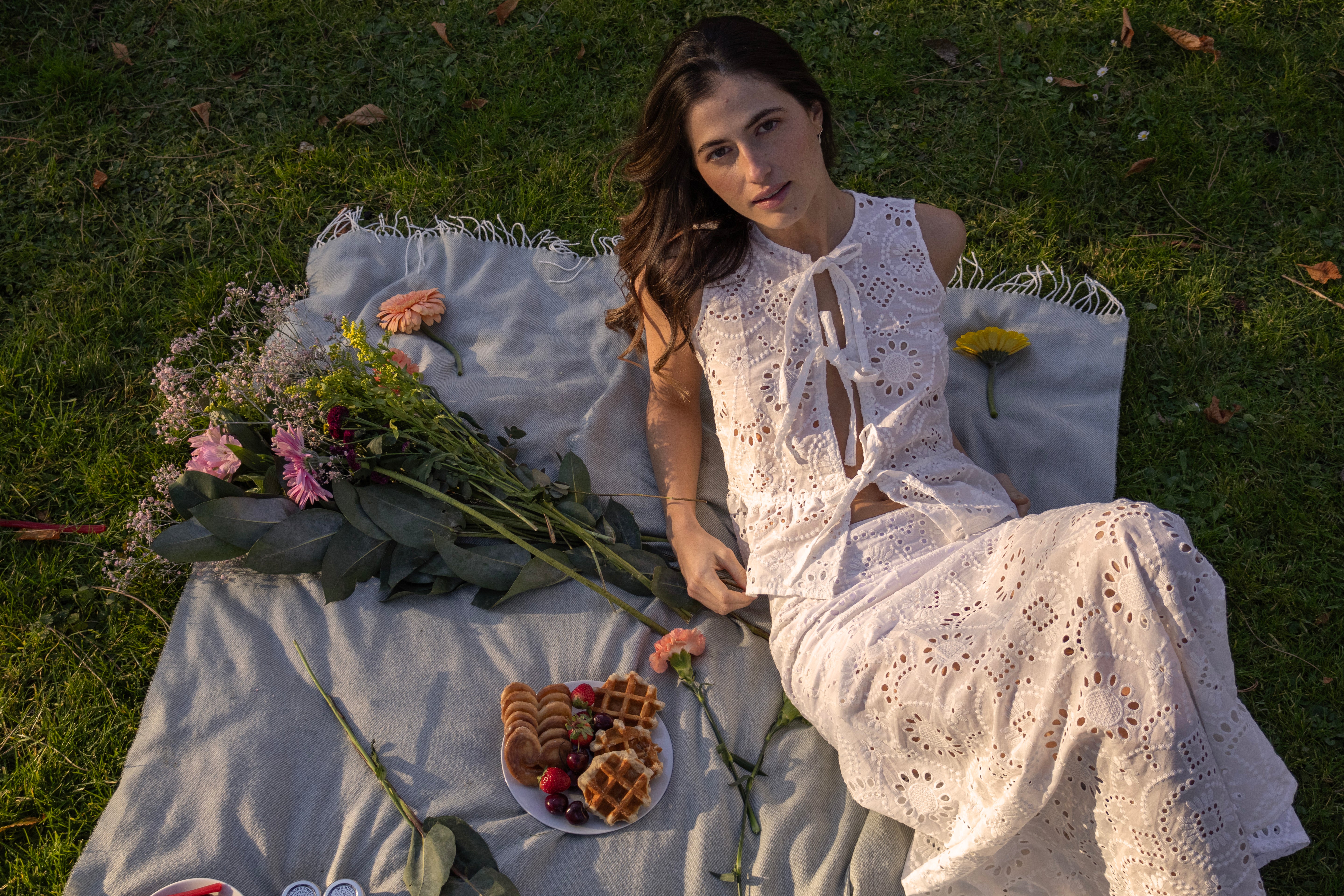 Camellia Top - Eyelet