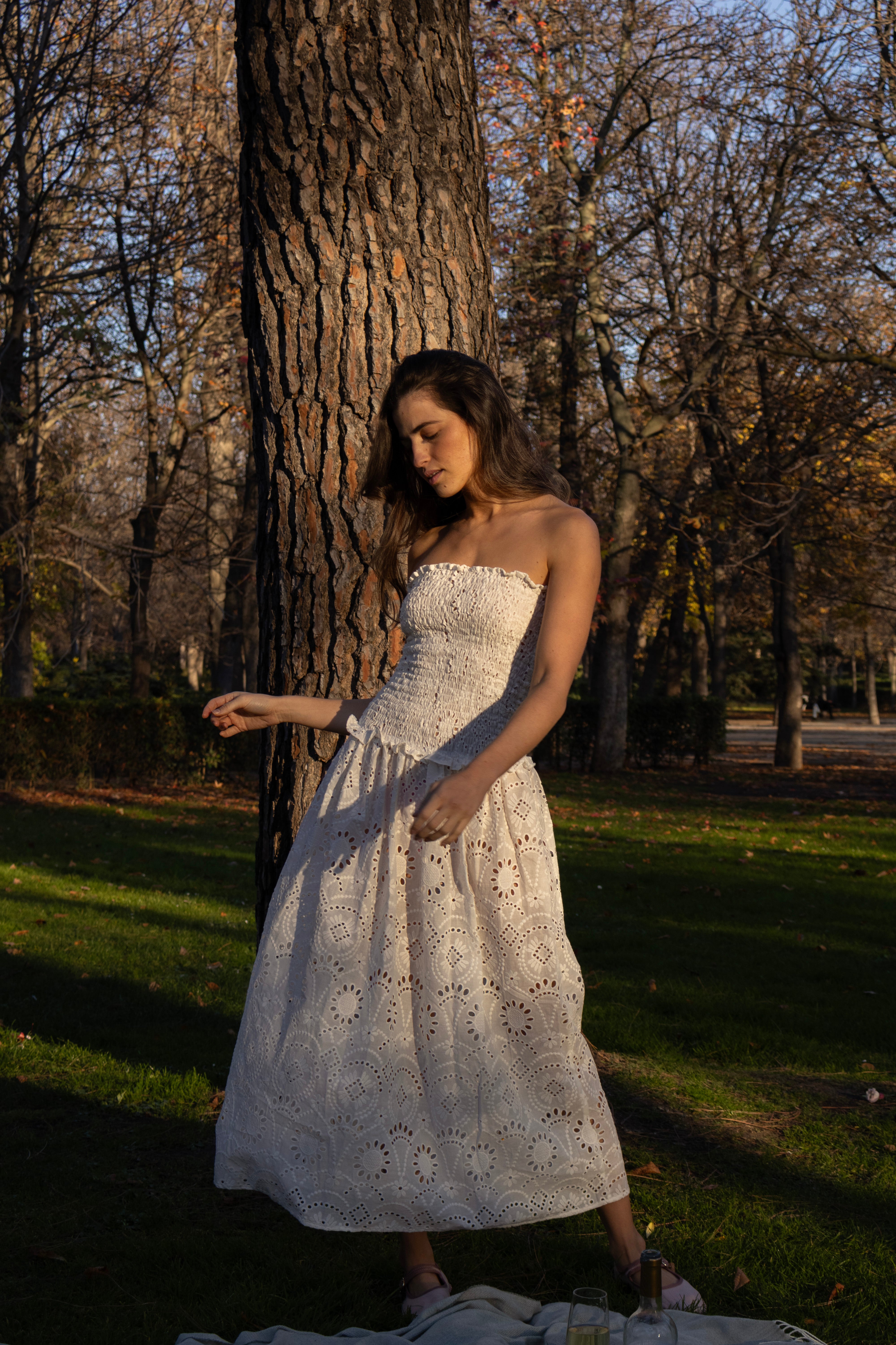 Magnolia Midi Dress - Eyelet