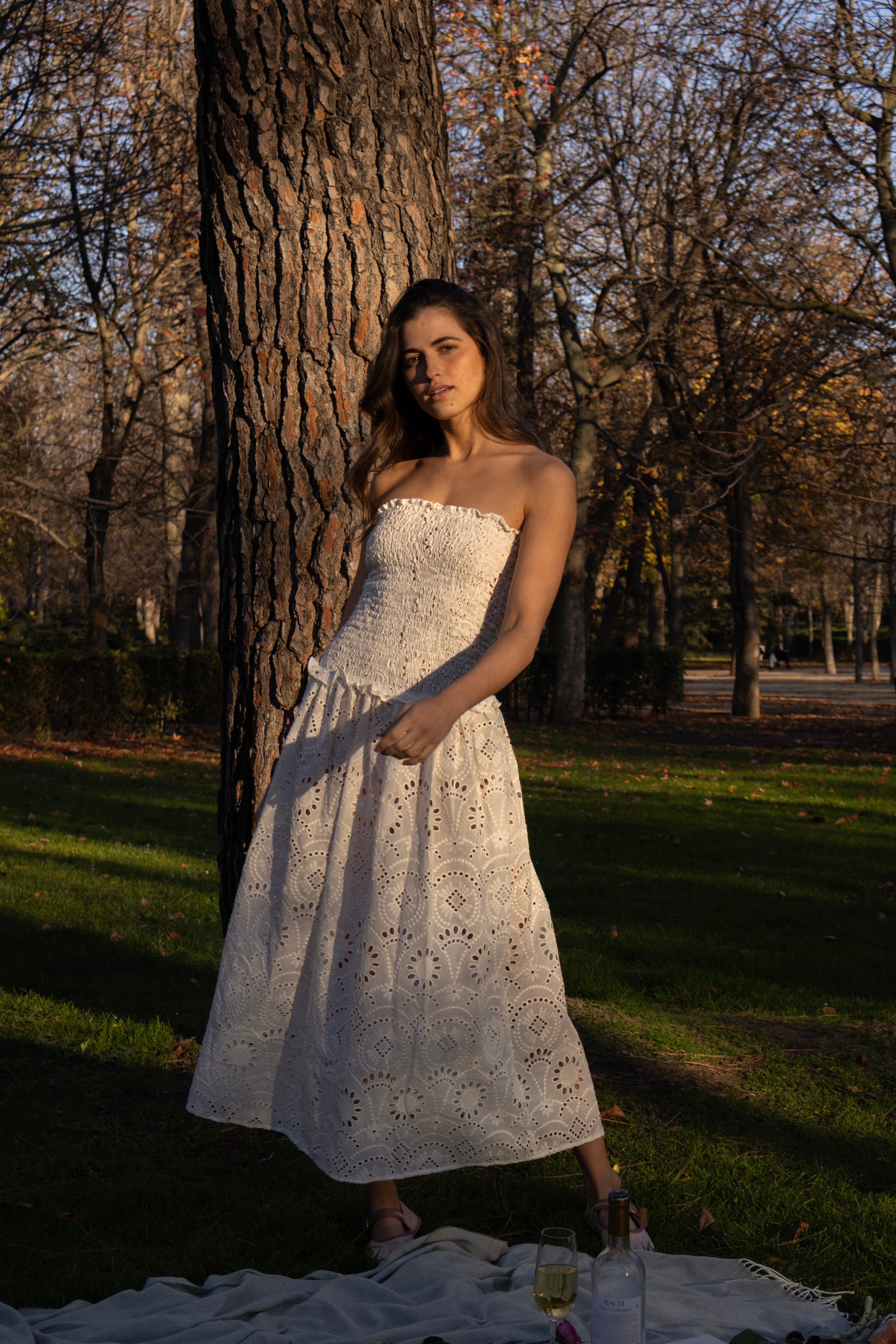 Magnolia Midi Dress - Eyelet