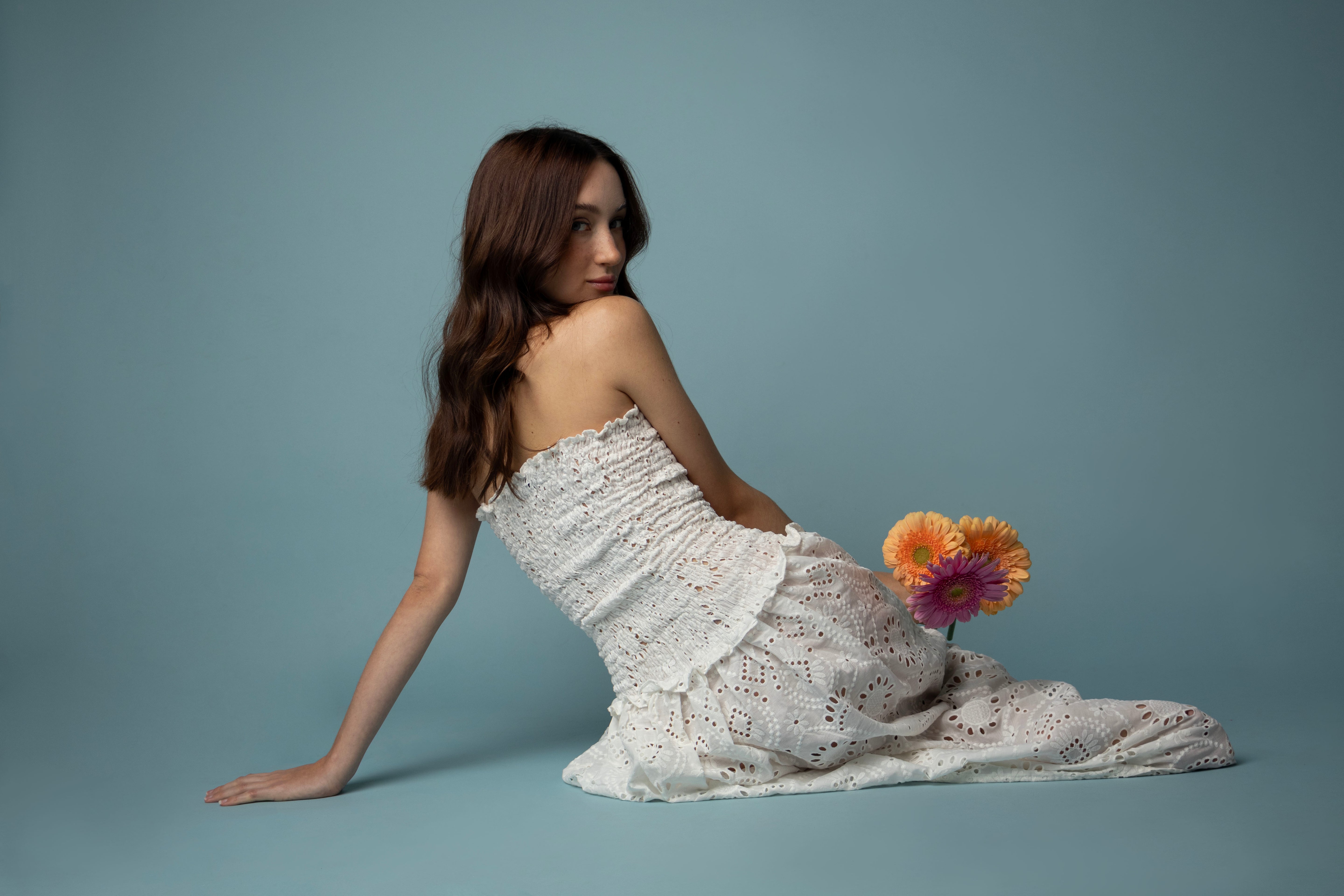 Magnolia Midi Dress - Eyelet