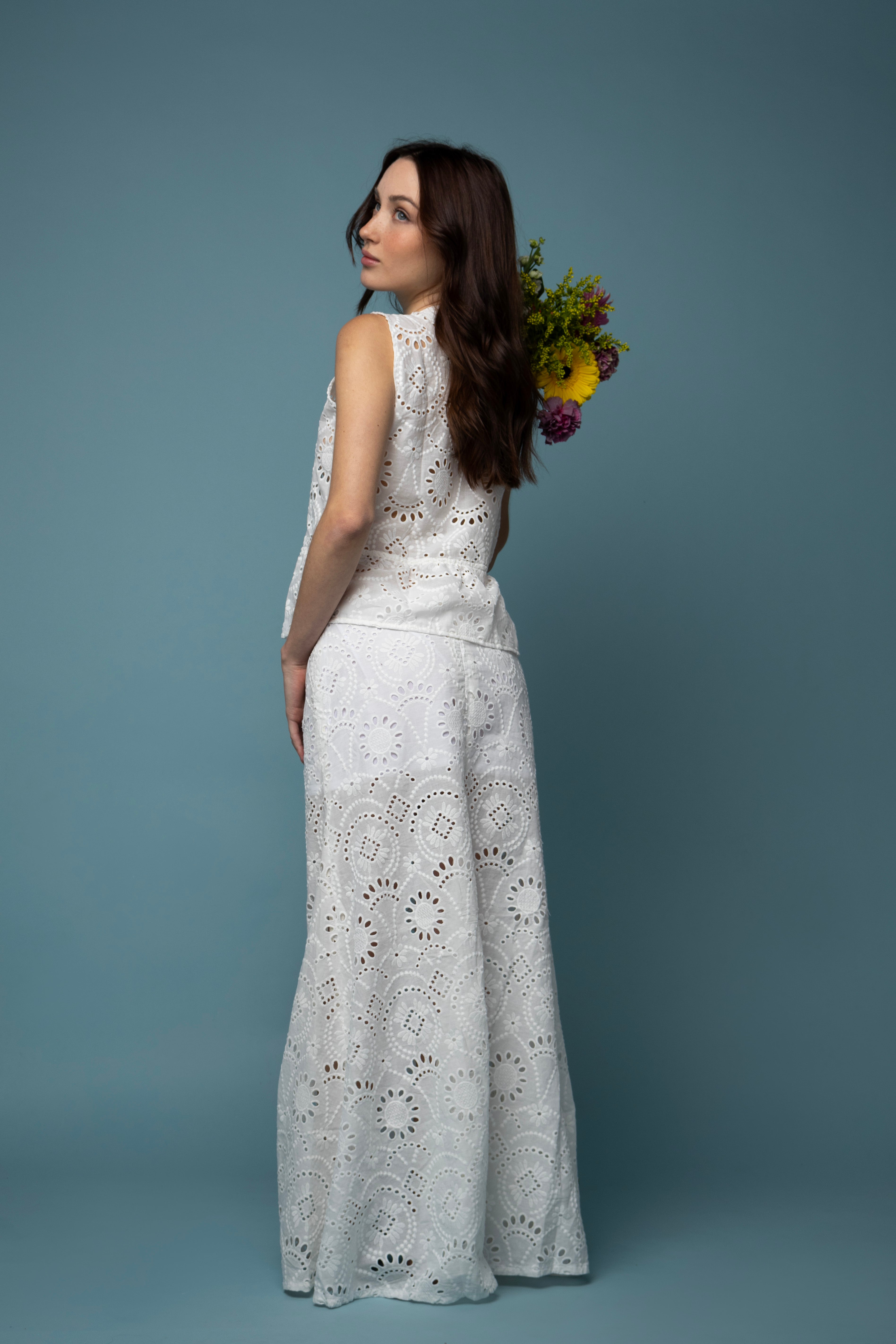 Camellia Top - Eyelet