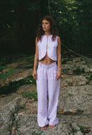 Minca Vest - Lilac Handmade