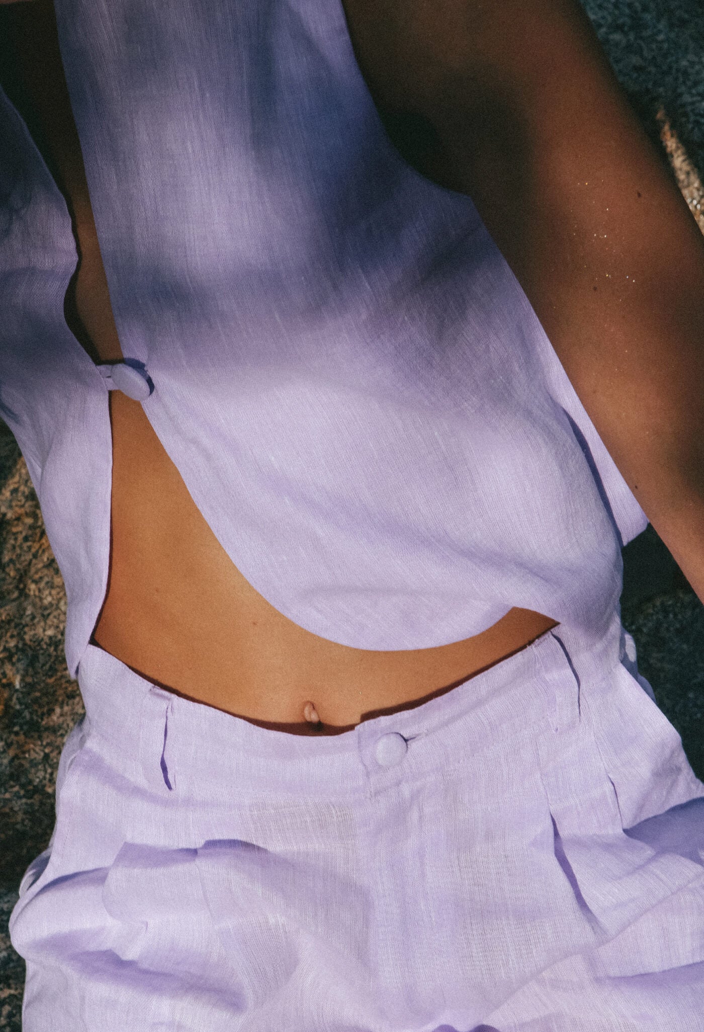 Minca Vest - Lilac