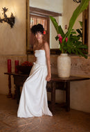 Santo Domingo Maxi Dress - Ivory  vacation-ready 